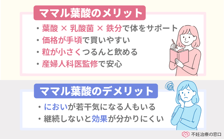 ママルのメリット・デメリット