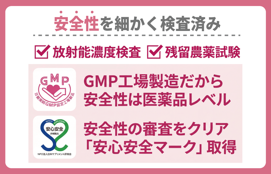 ベルタ葉酸サプリの安全性