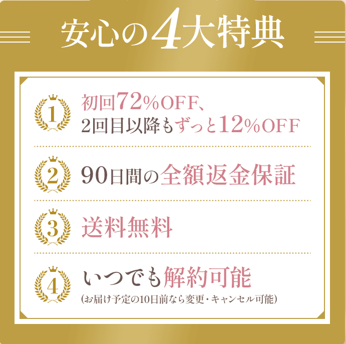 サズカルONEは定期購入がお得