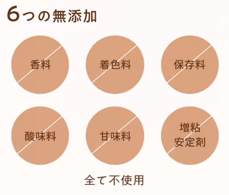 ママコは無添加にこだわっている