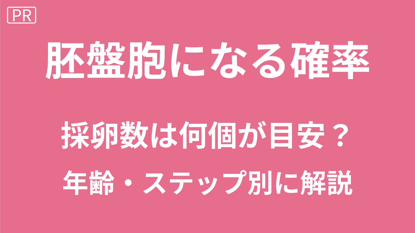 採卵数から胚盤胞になる確率